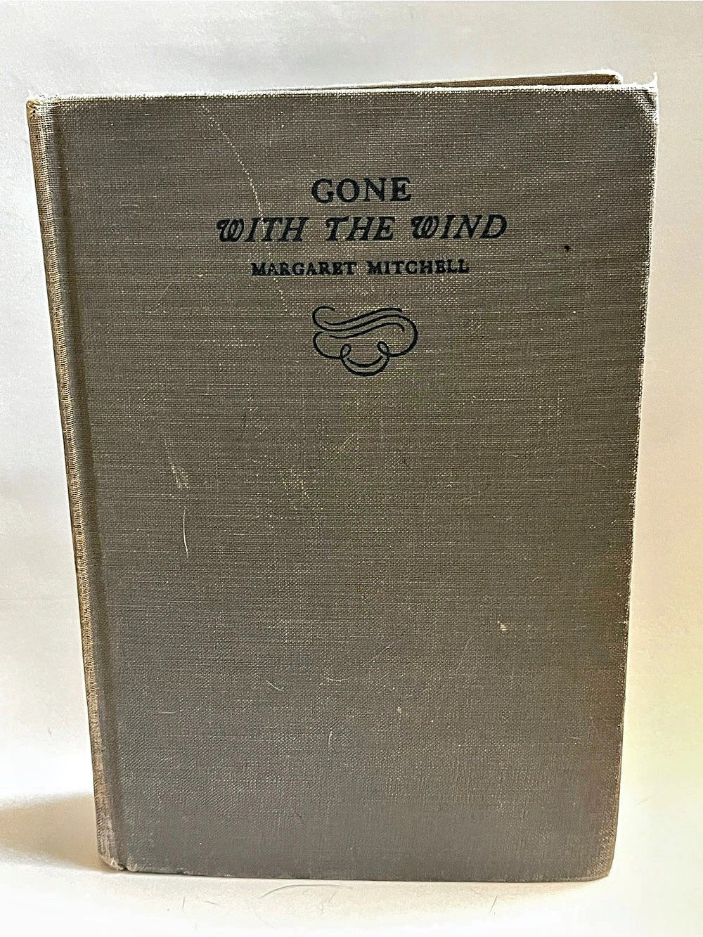 Gone with the Wind 1938 linen Hardcover Vintage Book Good